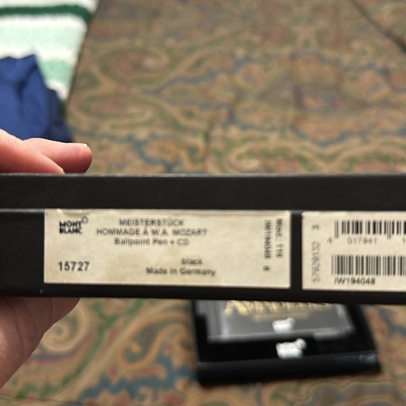Mont Blanc pen Hommage A Wolfgang Amadeus Mozart Edition - Picture 8 of 8